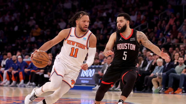 Fred VanVleet Jalen Brunson Knicks
